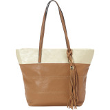 Bahamas Metallic Trim Shopper