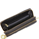 Idina Double Zip Around Wallet