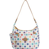 Silk Diamond Logo Signature Hobo