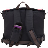 Lorimer Vinyl Messenger Bag (M)