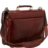 Luxurious Italian Leather Classic Briefcase