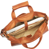 Top-Zip Brief Tote