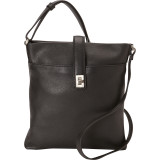 Small North/South Top Zip Slim Shoulder Bag