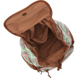 Geo Printed Back Pack