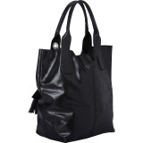Italian Leather Tote and Shoulder Bag