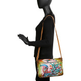 Hand Painted Medium Shoulder Bag