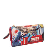 London Girl Print Wallet