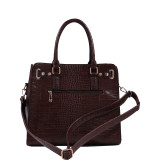 Flair N’ Square Croc Tote