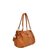 Loop Through Shoulder Bag with Tassel Accent