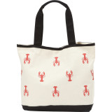 Canvas Lobster Tall Tote