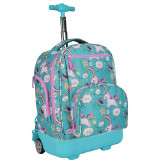Pacific Gear Treasureland Hybrid Lightweight Rolling Backpack