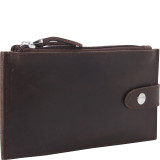 Full Grain Leather Slim Large Card Holder