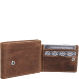 WANDERER Classic Leather Bifold Wallet w/ ID Window
