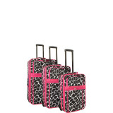 Giraffe 3-Piece Expandable Upright Luggage Set