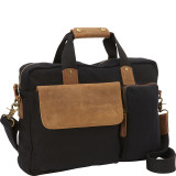 Casual Style Canvas Laptop Messenger Bag
