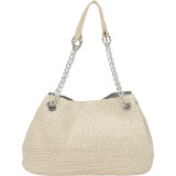 Lurex Paper Straw Tote
