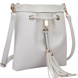 Crossbody bag with fringe details