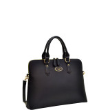 Slim Briefcase with Removable Shoulder Strap