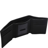 Mens RFID Secure Trifold Wing Wallet