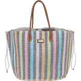 Natural Straw Handbag Tote
