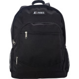 Casual Backpack with Side Mesh Pocket