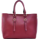 Buckle Strap Satchel