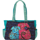 Blossoming Pups Mini Tote