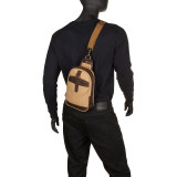 Cotton Canvas Chest Pack Travel Bag