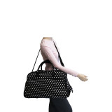 Dots 21" Rolling Duffel Bag