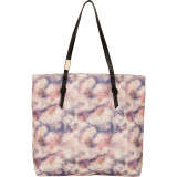 Athena Canvas Tote with Leather Handles