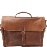 Soft Leather Messenger Bag and Brief