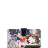 Cupcake Girl Print Wallet