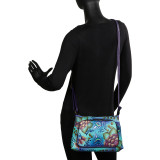 Hand Painted Crossbody Organizer
