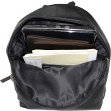 Genuine Leather Backpack with Laptop Sleeve