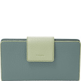 Emma RFID Tab Leather Clutch