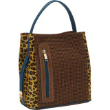 Classic Convertible Handbag - Cheetah Haircalf