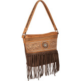 Silver Berry Concho with Fringe