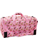 Horses in Pink Weekender Duffel