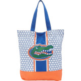University Of Florida Patterned Hexagon Canvas Tote Bag