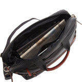 Top Zip Crossbody with Two Drop Pockets