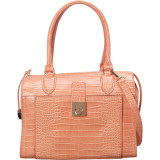 Essie Glossy Crocodile Pattern Satchel