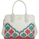 Samantha Applique Satchel