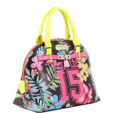 Numeric 15 Print Satchel Bag