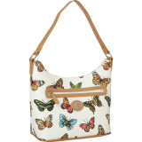Butterfly Saffiano Hobo