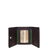 Dylan Compact Trifold Leather Wallet with ID Window