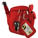 Anti-Theft 7 Pocket Messenger with Organizer - Soft Bottom