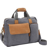 Casual Style Canvas Laptop Messenger Bag