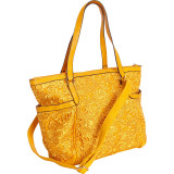 Gerda Retro Lace Side Pockets Tote Bag