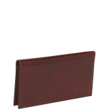 Old Leather Checkbook Wallet