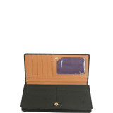 Donington Gold Gusseted Clutch Wallet